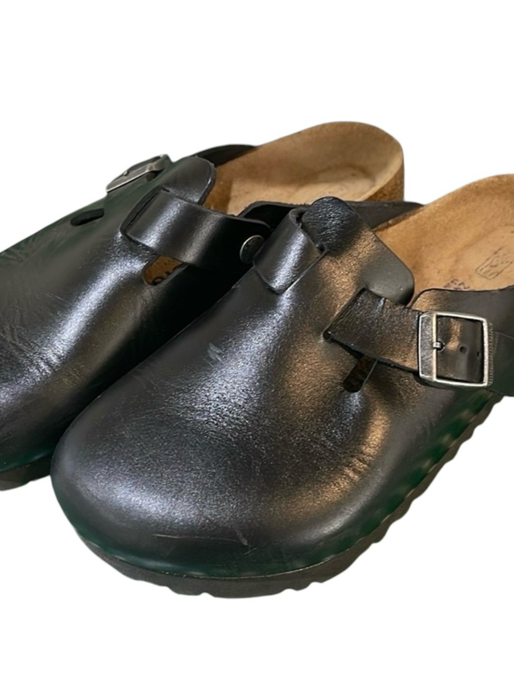 Birkenstock 37 all black slides